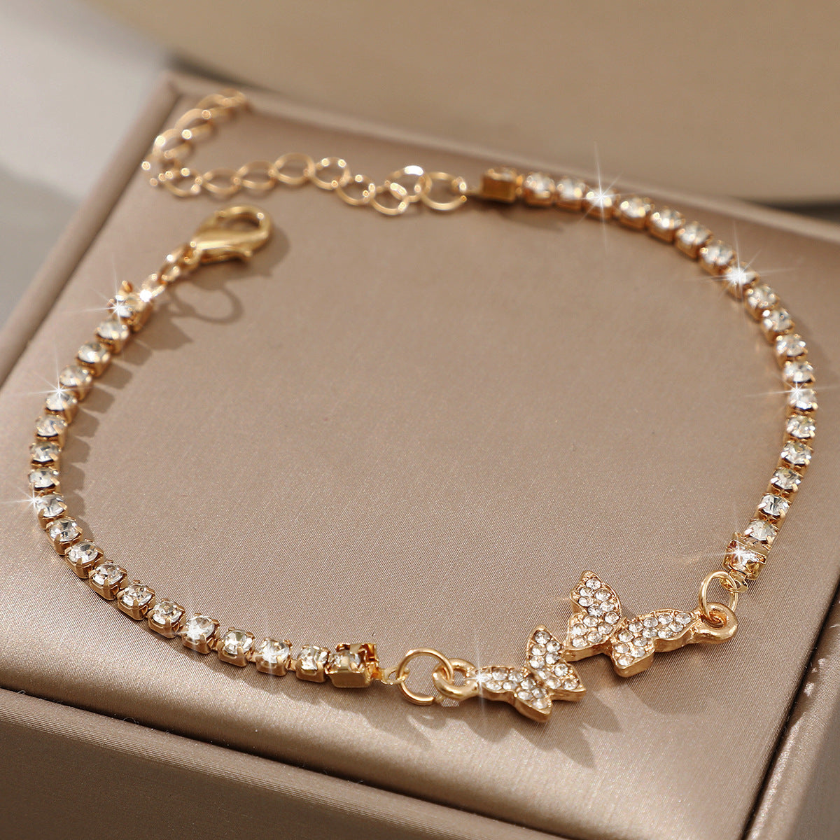 Full Diamond Light Luxury Minority Delicate Bracelets