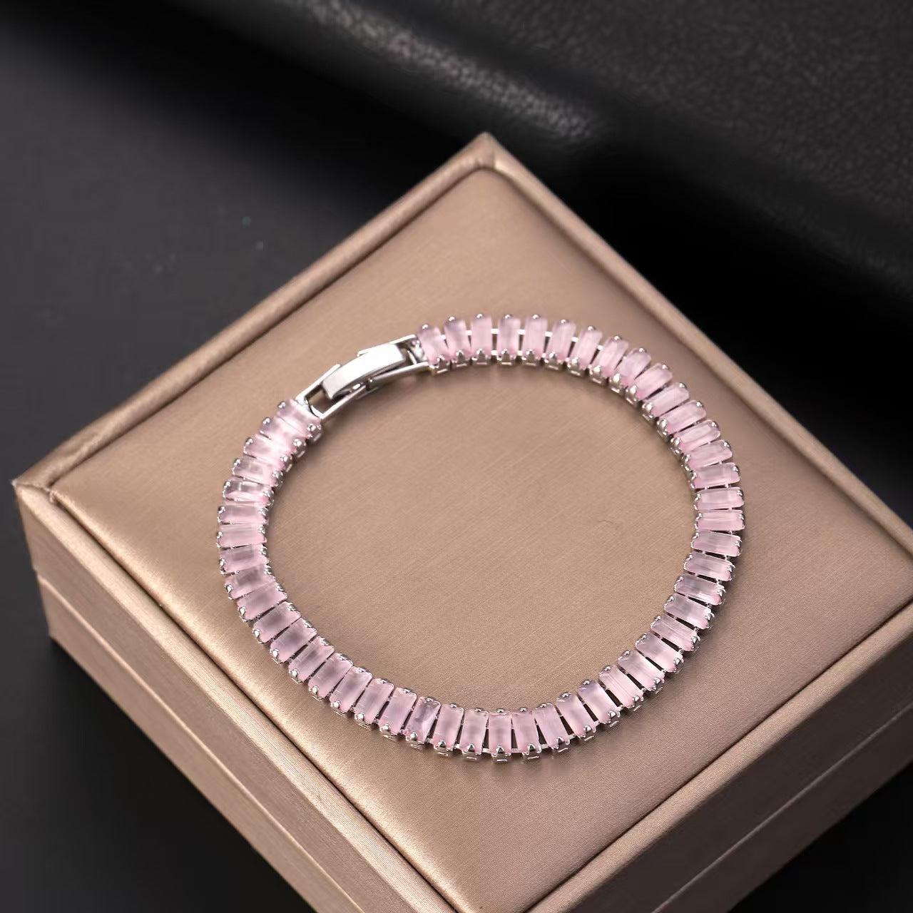 Women's & Men's Colorful Zircon Trendy Fashion Tennis Bracelet