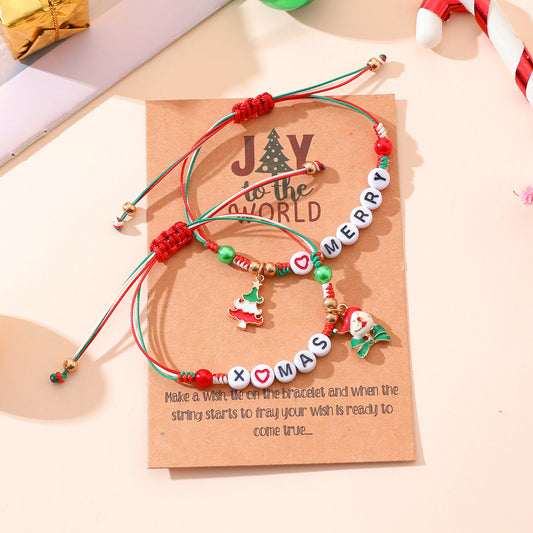 English Letters Carrying Strap Creative Tree Bracelets