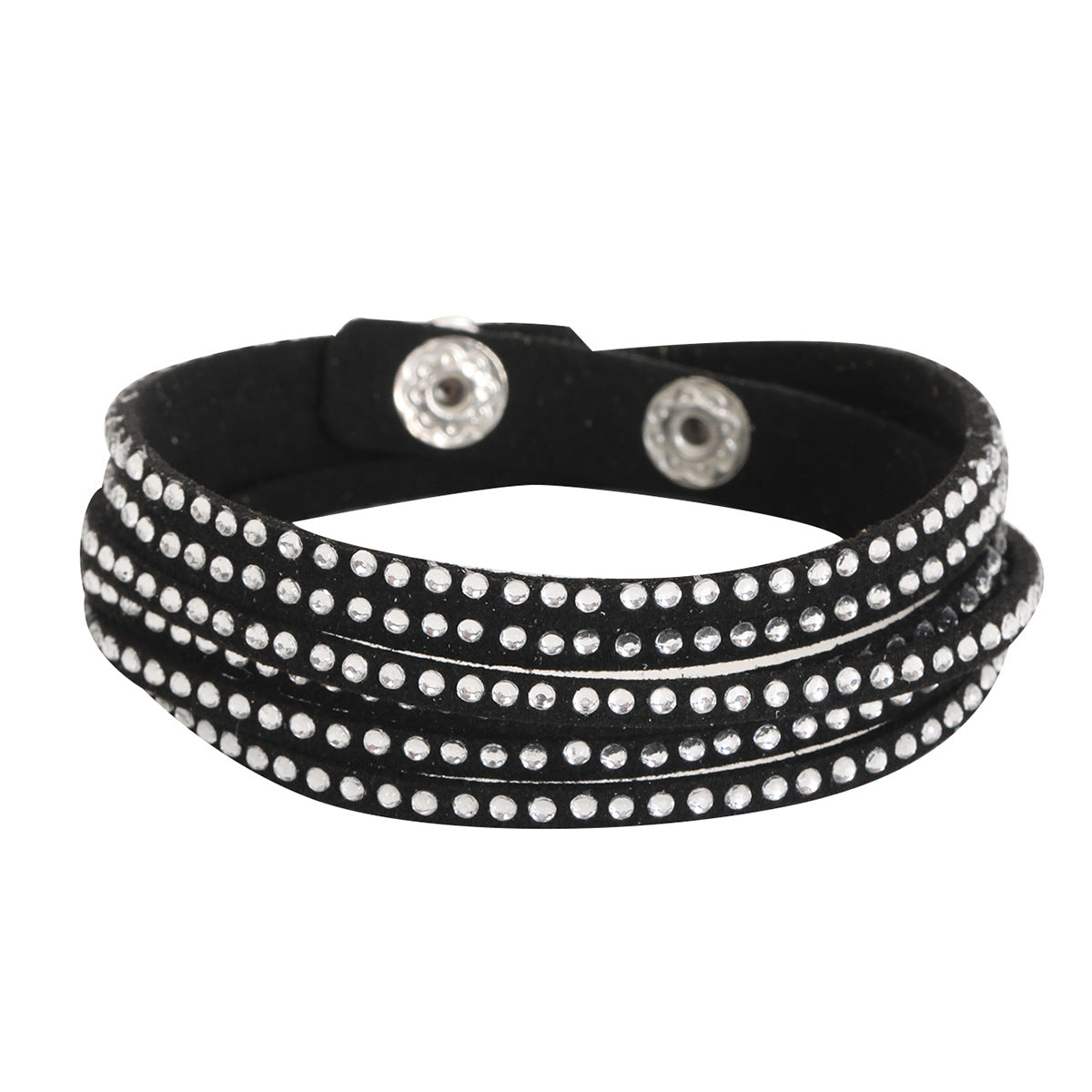 Women's Embellished Diamond In The Debris Rhinestone Bracelets