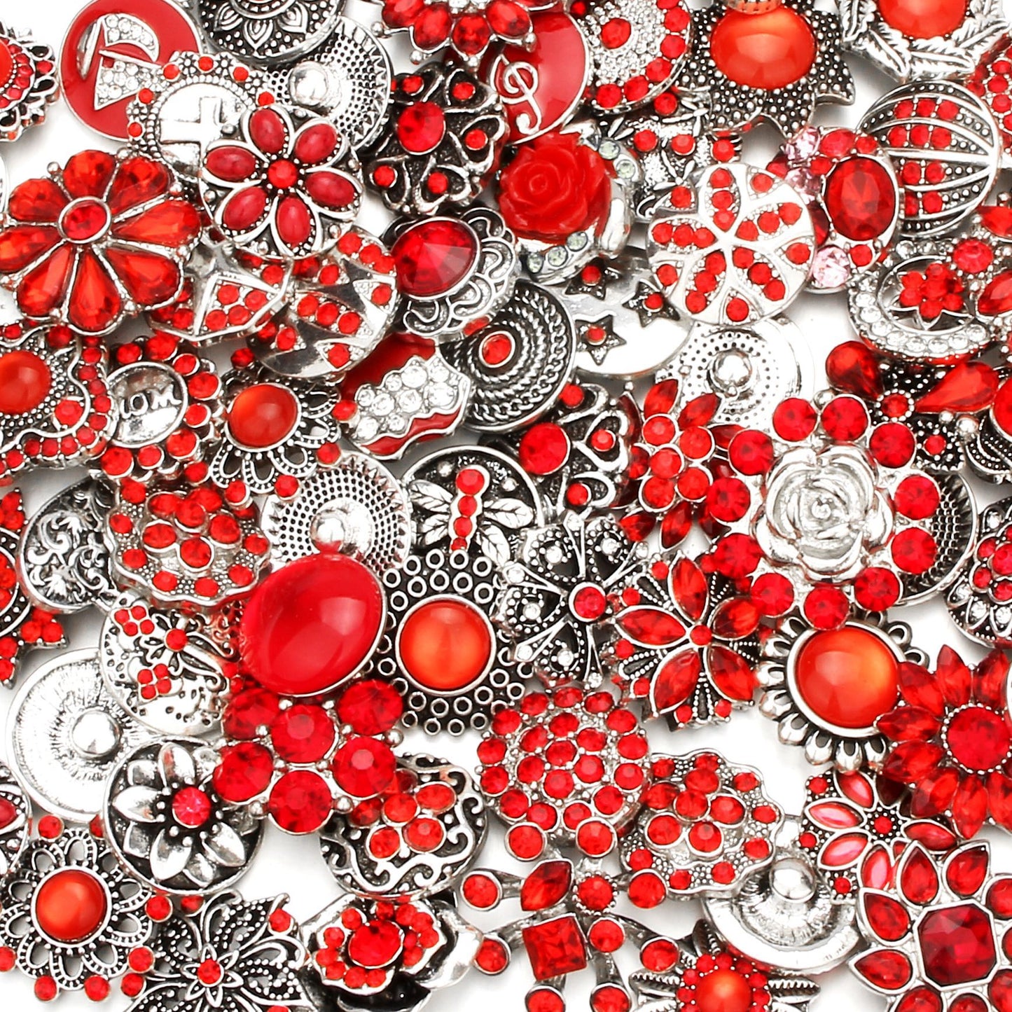 Versatile Solid Color Spot Drill Buttons Bracelets