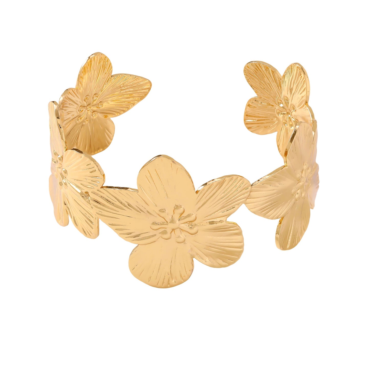 Women's Stainless Steel Open Adjustable Affordable Luxury Fashion Bracelets
