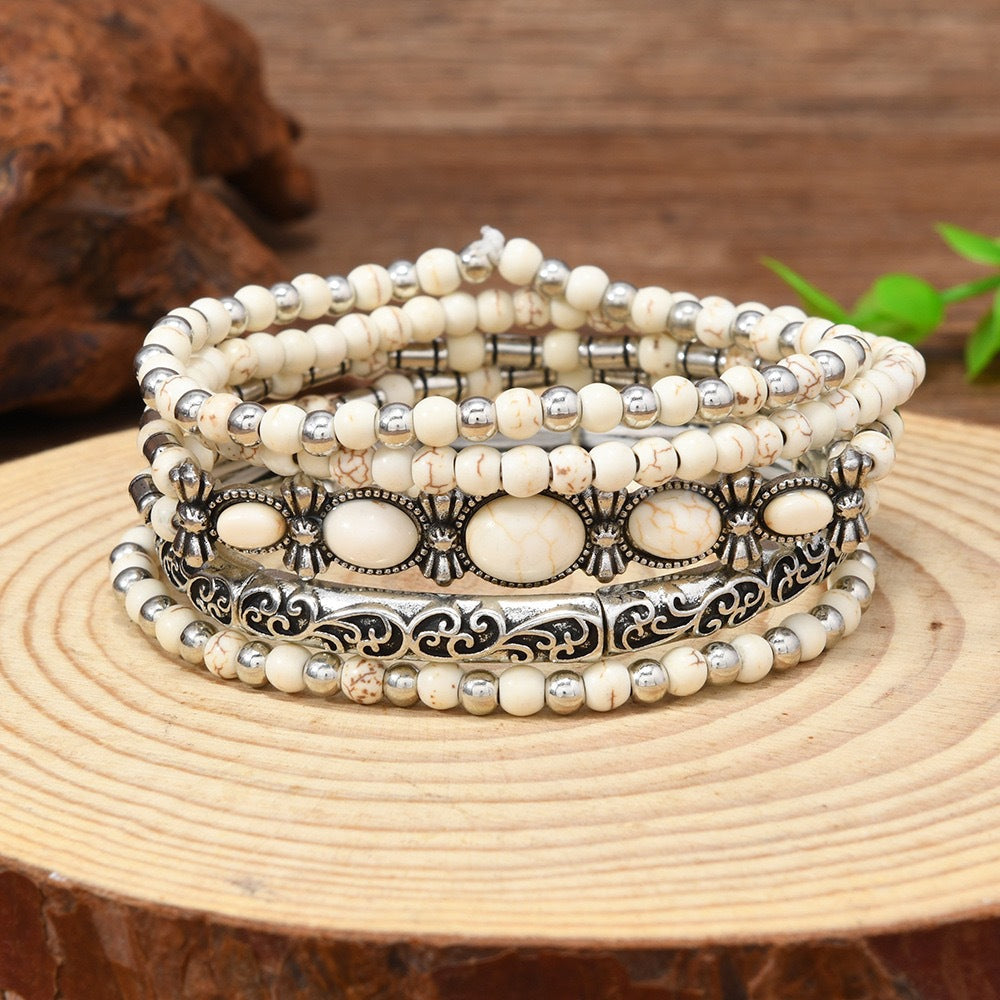 Natural Stone Crystal Personality Fashion Commuter Bracelets