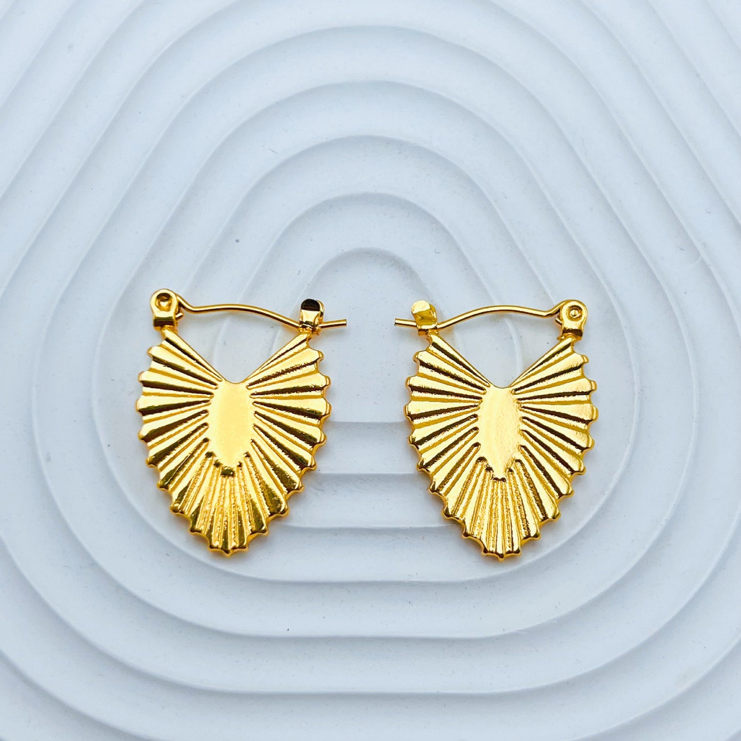 Tassel Ear Clip Female Stainless Steel Niche Exaggerated Earrings