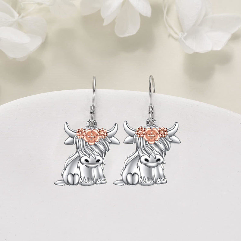 Calf Niche High-grade Zinc Alloy Simple Jewelry Set
