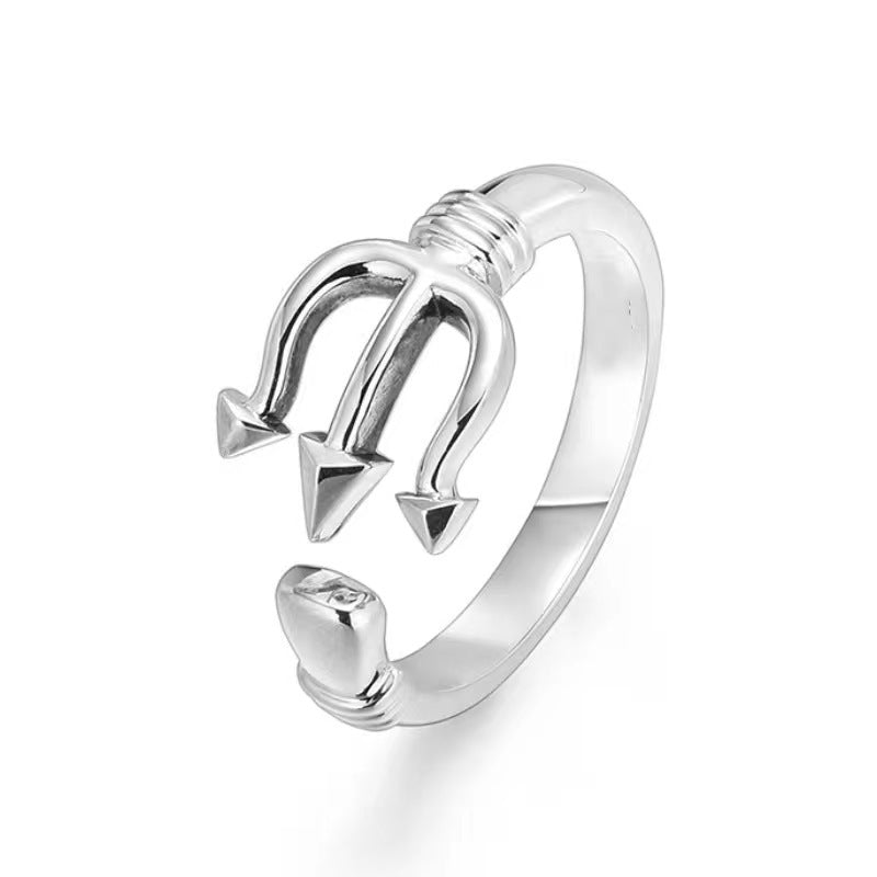 Men's Fashion Design Sense Minority Personalized Opening Ring