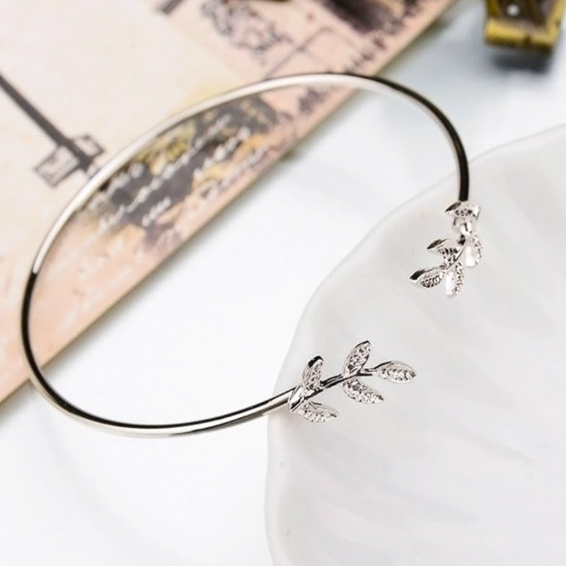 Pretty Leaf Wrist Jewellery Small Commodity Bracelet