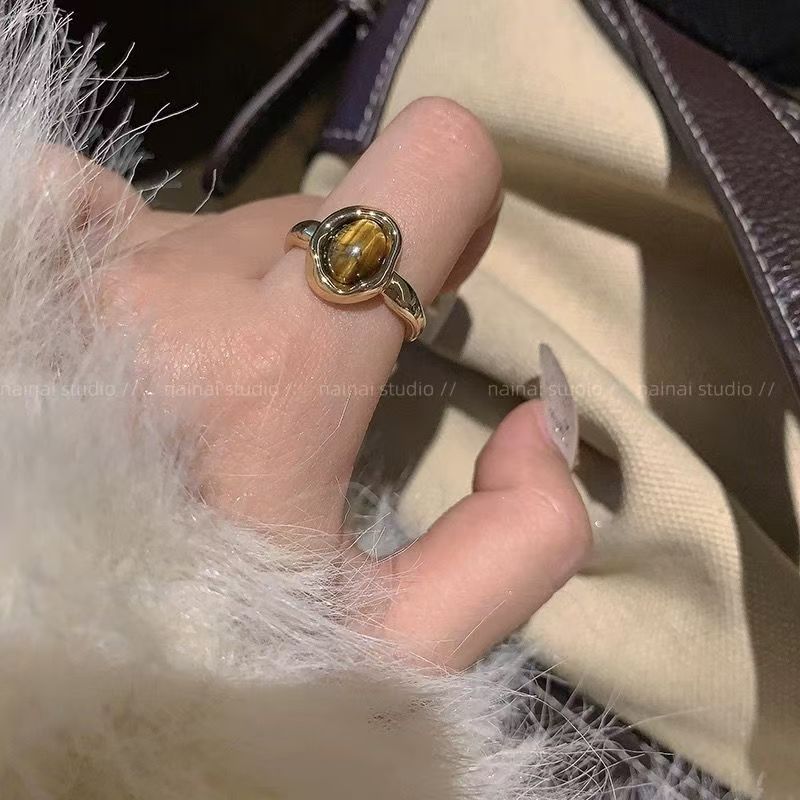 Sense Design Retro Aloofness Style Index Ring