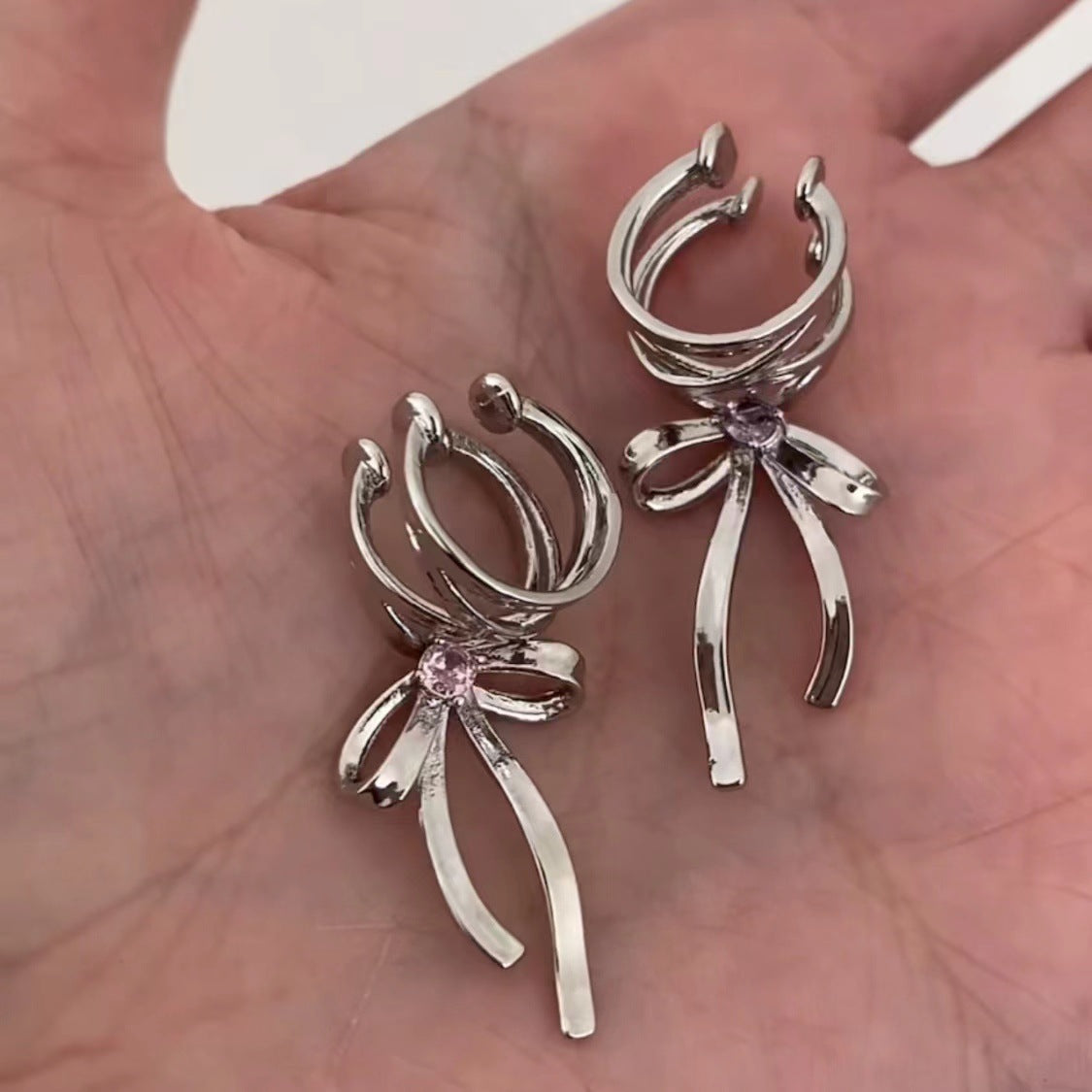Women's Super Fairy Elf Butterfly Tassel Design Rings