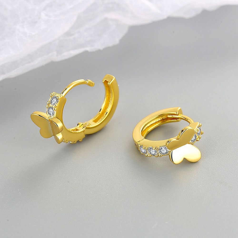 Boucles d'oreilles en strass de style luxe abordable de qualité supérieure