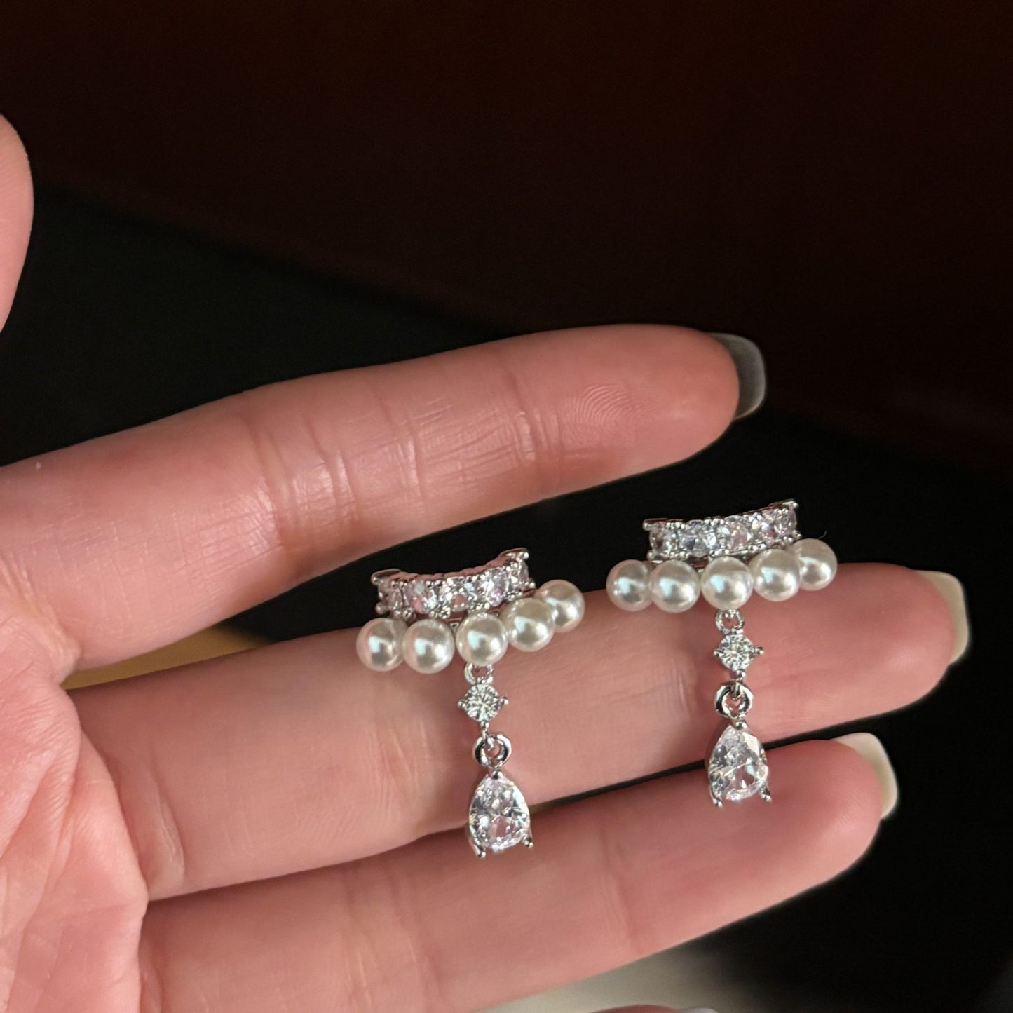 Zircon Water Drops Affordable Luxury Fashion Elegant Pendants