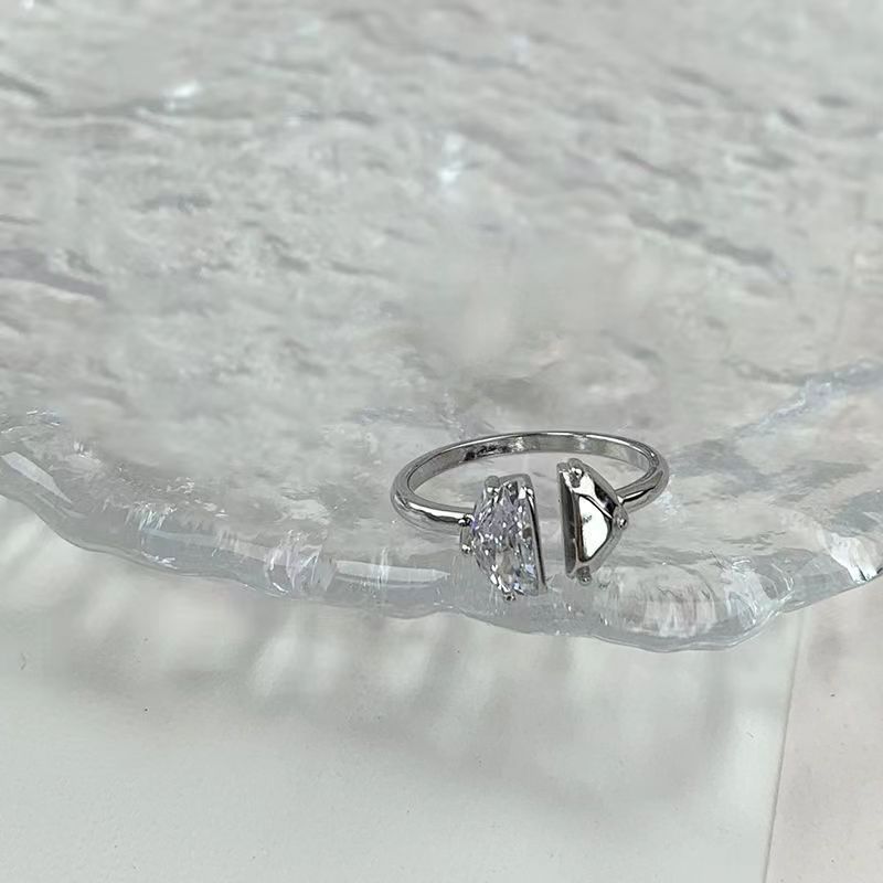 Opening Personality High Sense Zircon Diamond Rings