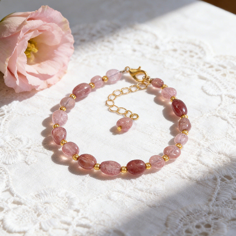 Women's Accompanying Natural Gravel Adjustable Irregular Simple Bracelets