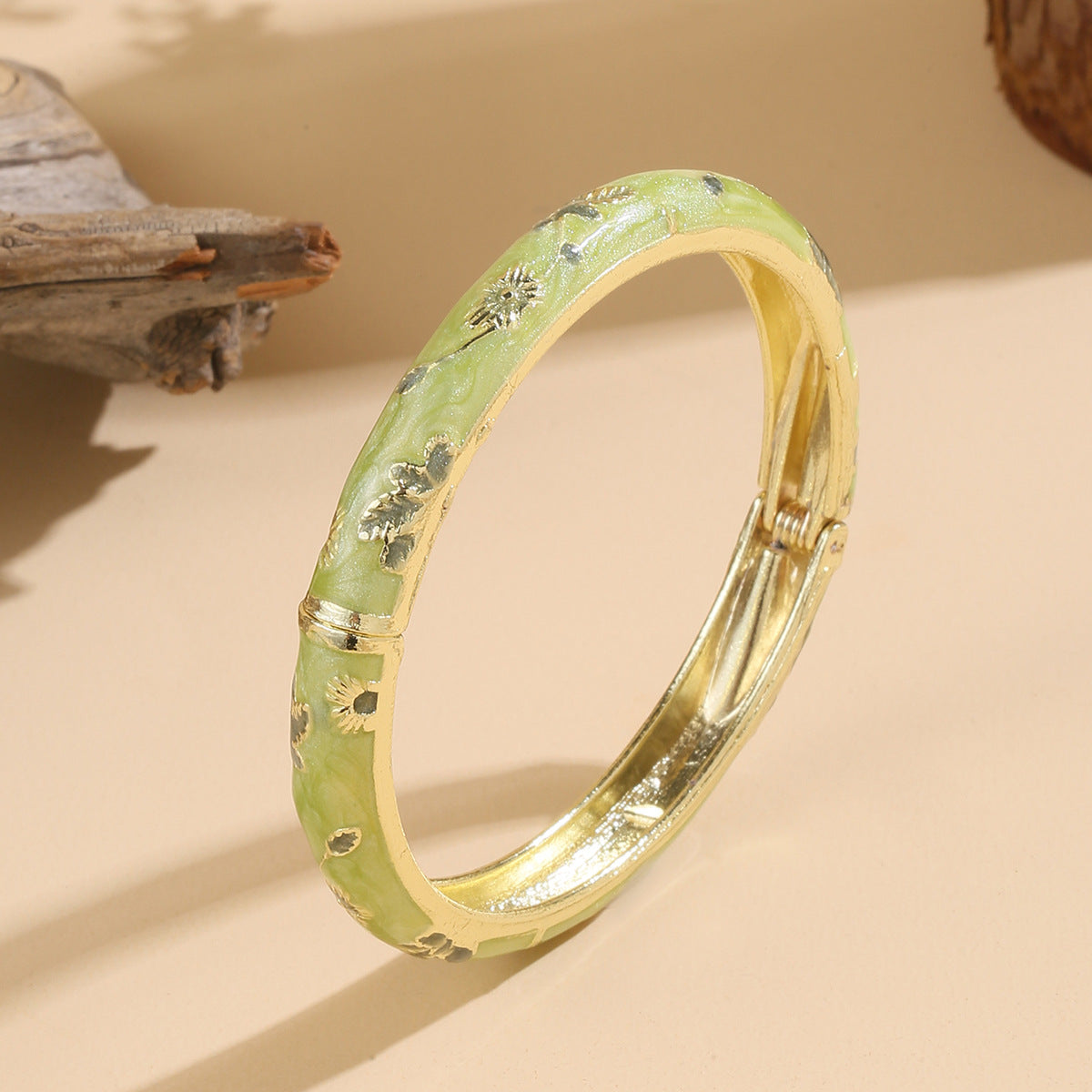 Chinese Style Small Flower Cloisonne Enamel Bracelets