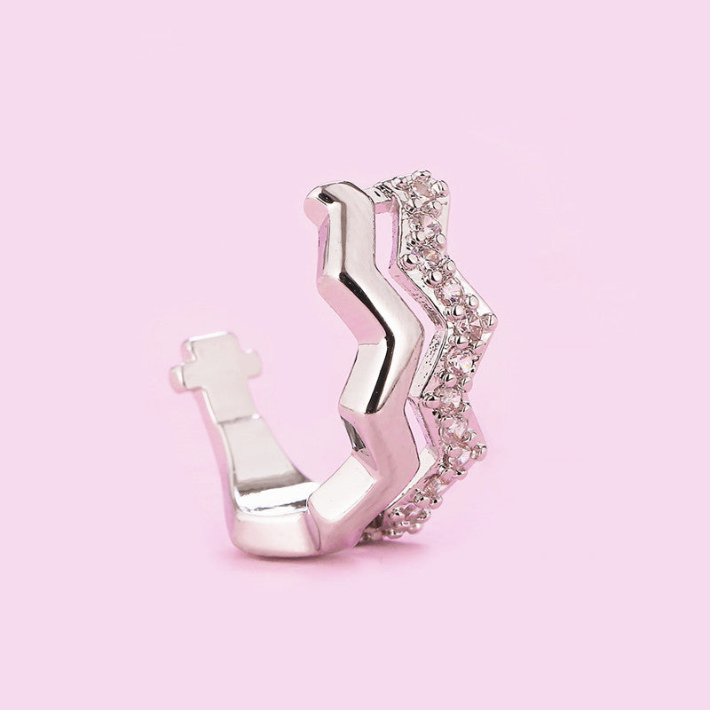 No Pierced Female Elegant Personality Diamond Simple Ear Clip