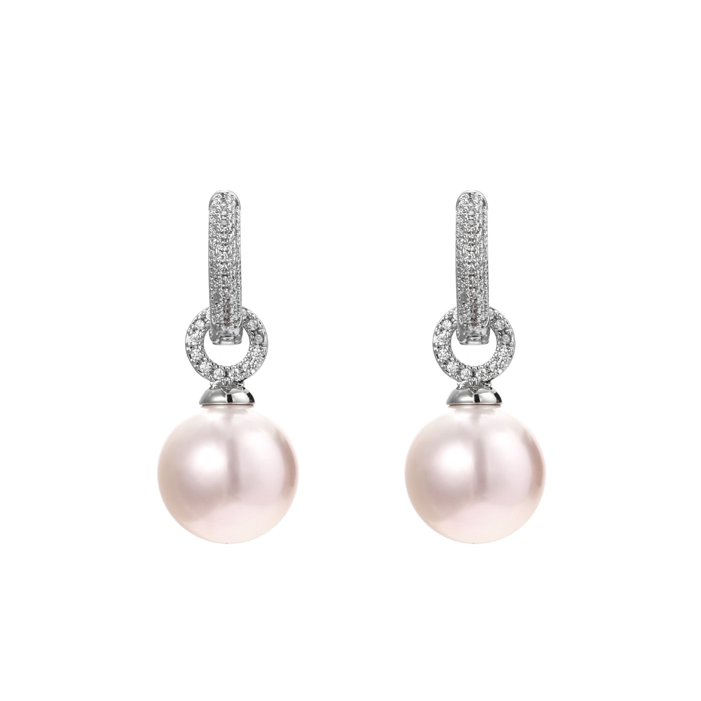 Women's Fashionable French Pearl High-grade Temperament Ear Clip Rings