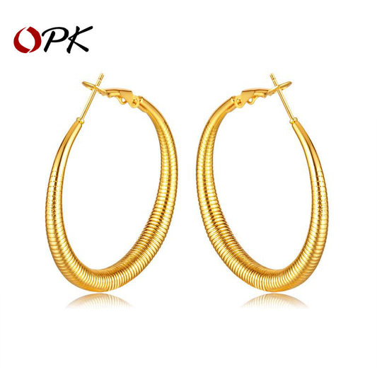 Women's Luxury Fashion Niche Design Geometric Shaped Earrings