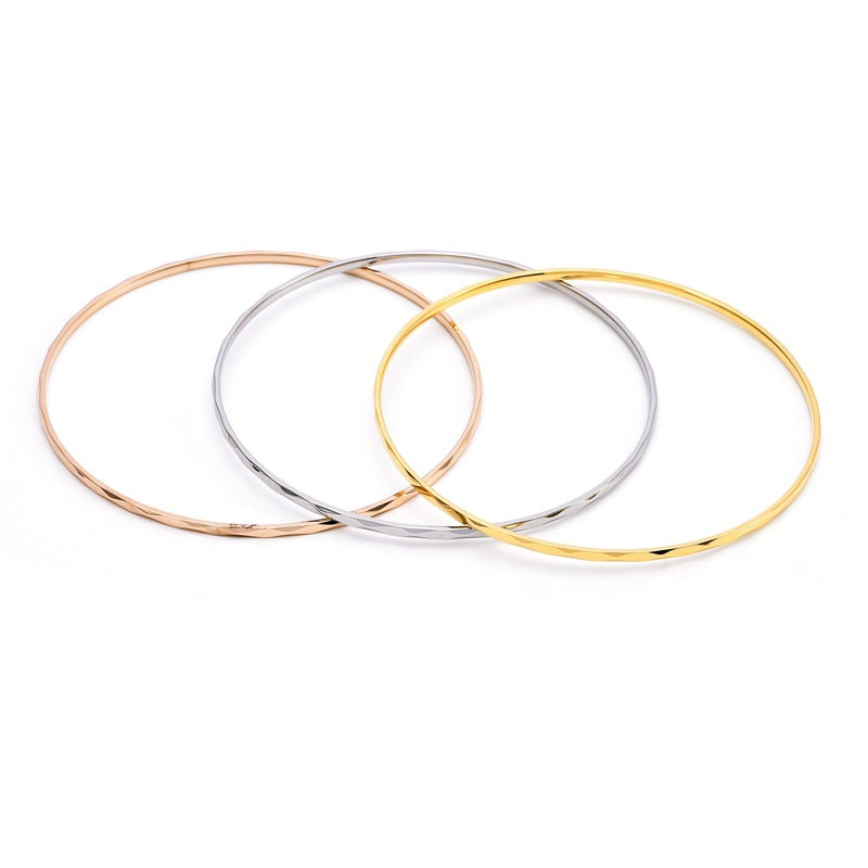 Design Diamond-shaped Simple Inner Diameter Live Bracelet