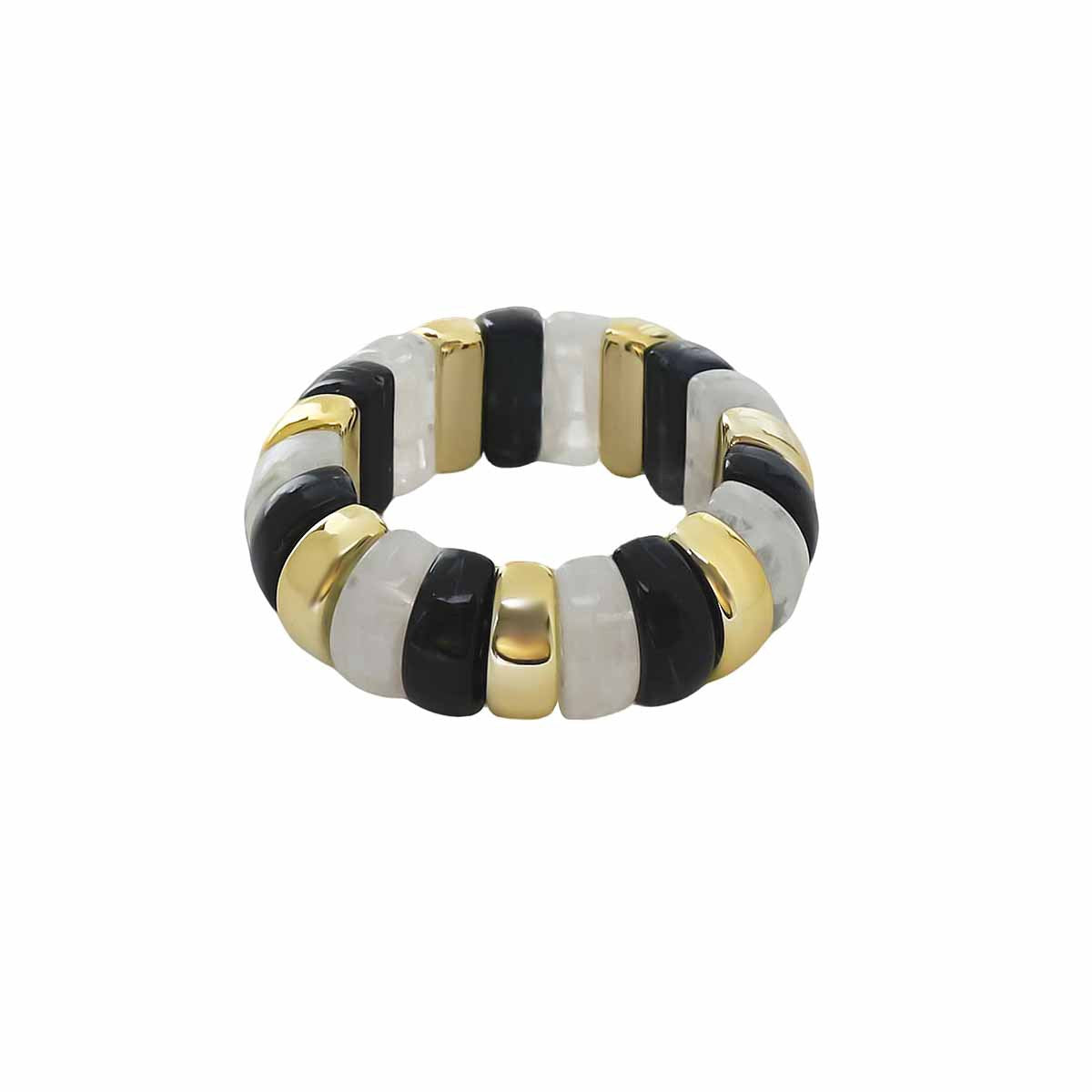 Fashion Exaggerated Geometry Irregular Resin Beaded Bracelet