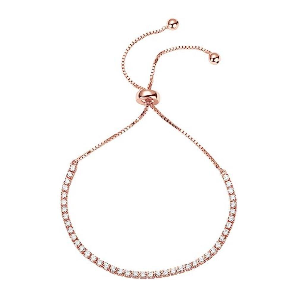 Women's Telescopic Diamond Claw Chain Adjustable Simple Fashion Micro Bracelet