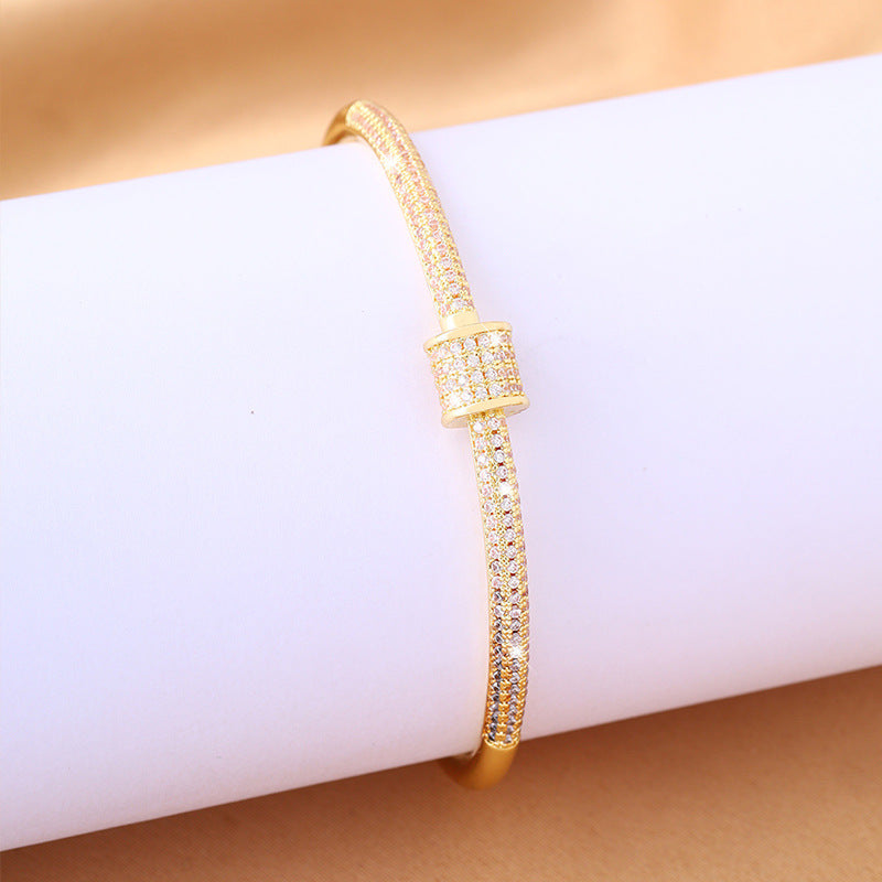 Shiny Small Waist Trendy Affordable Luxury Fashion Temperament Korean Style Bracelet