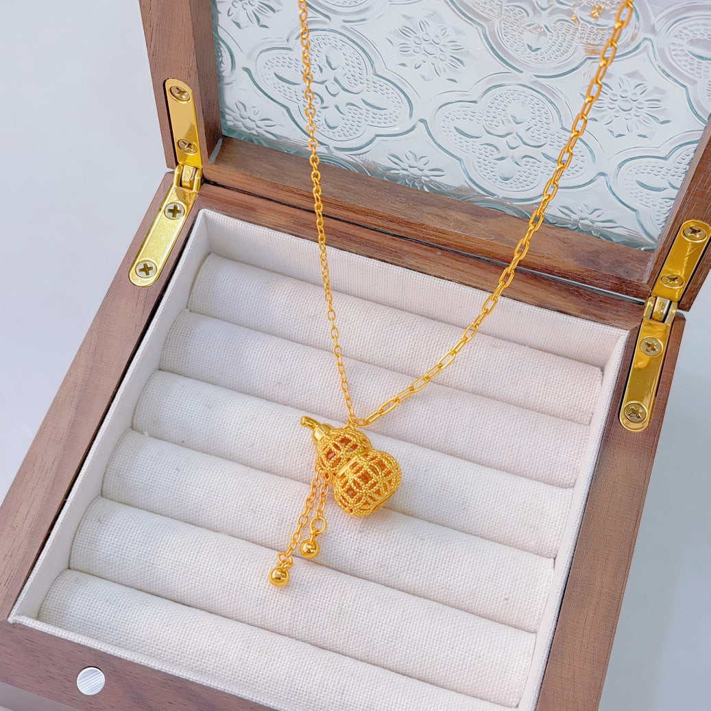 Ginkgo Leaf Variety Retro Affordable Luxury Fashion Design Necklace