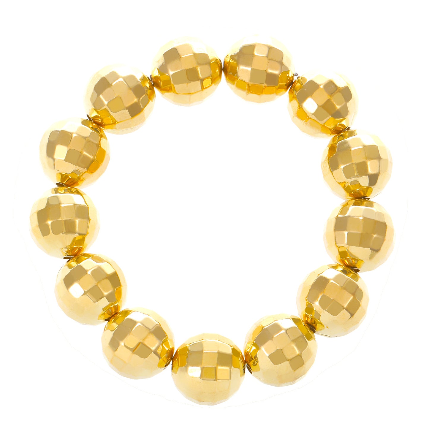 Women's Stylish Round Retro Simple Disco Electroplated Jewelry Set