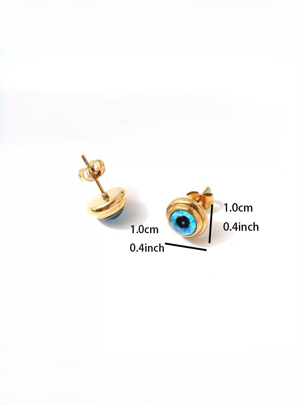 Women's Niche High Sense Angel Eyes Stud Earrings