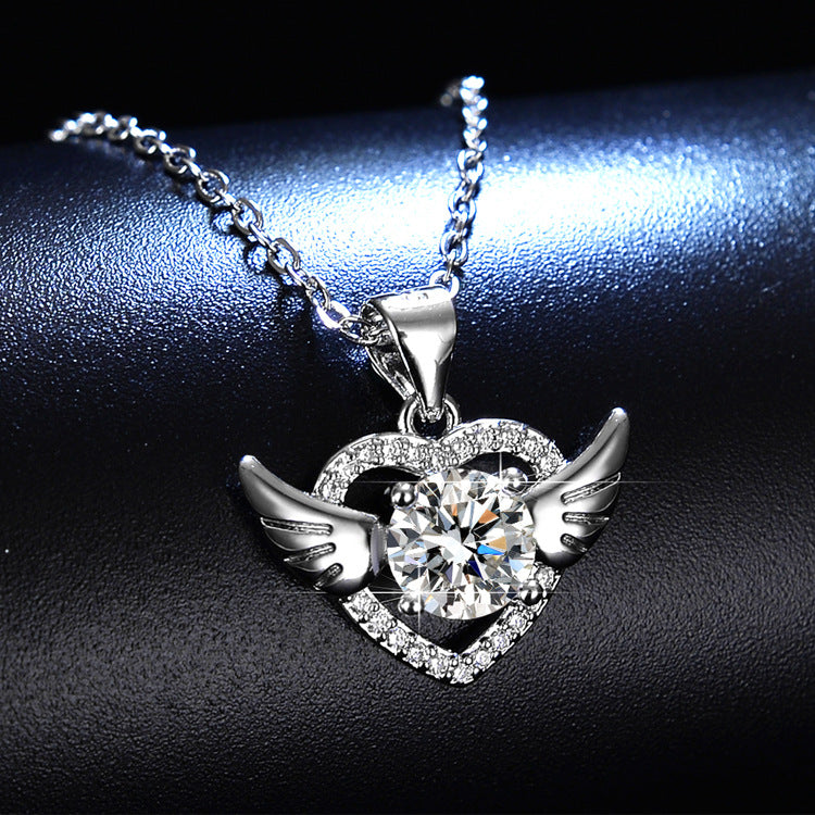 Live Streaming On Imitation Moissanite Swan Necklaces