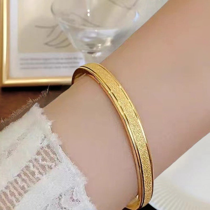 Light Luxury Stainless Steel Titanium Summer Bracelet