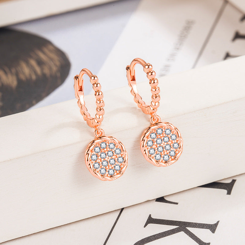 Korean Drama Eve Xu Niche Design Earrings