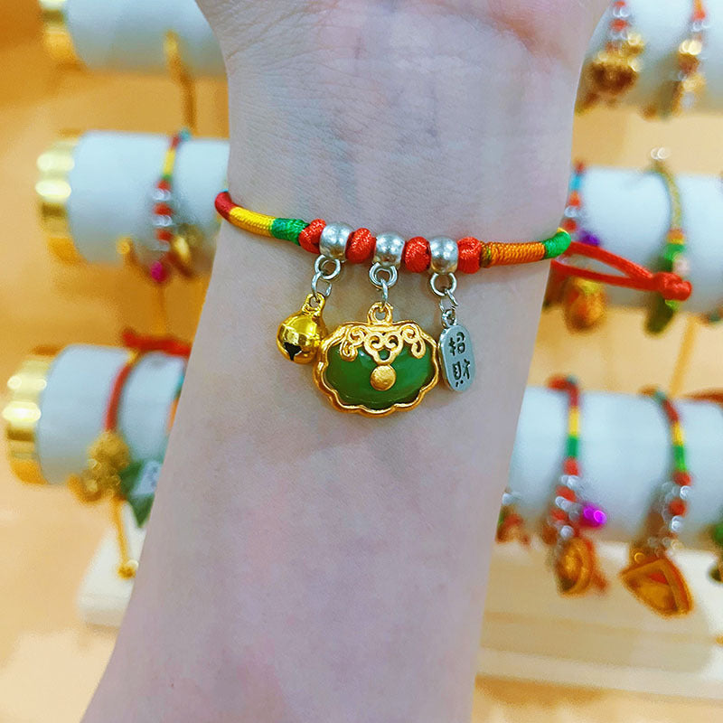 Dragon Boat Festival Colorful Rope Ethnic Style Hand-woven Adult Small Bracelets
