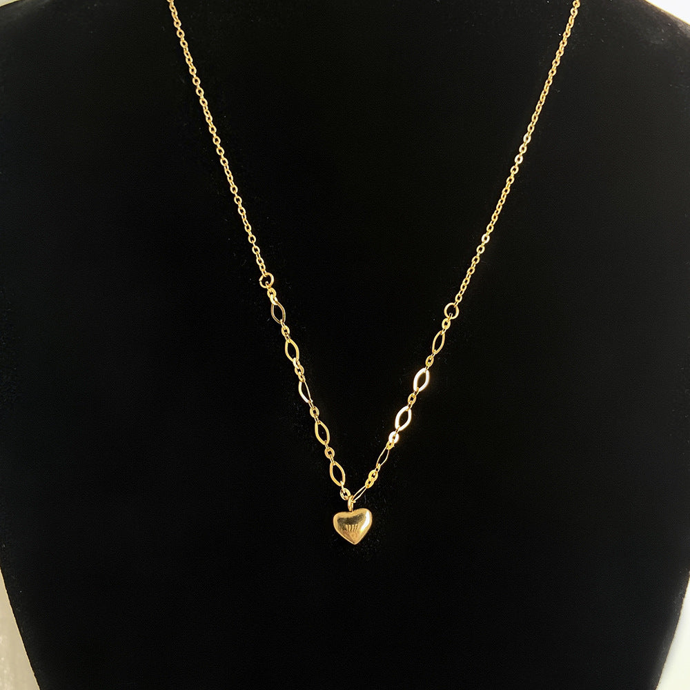 Luxury Titanium Steel Clavicle Chain Female Gift Necklaces