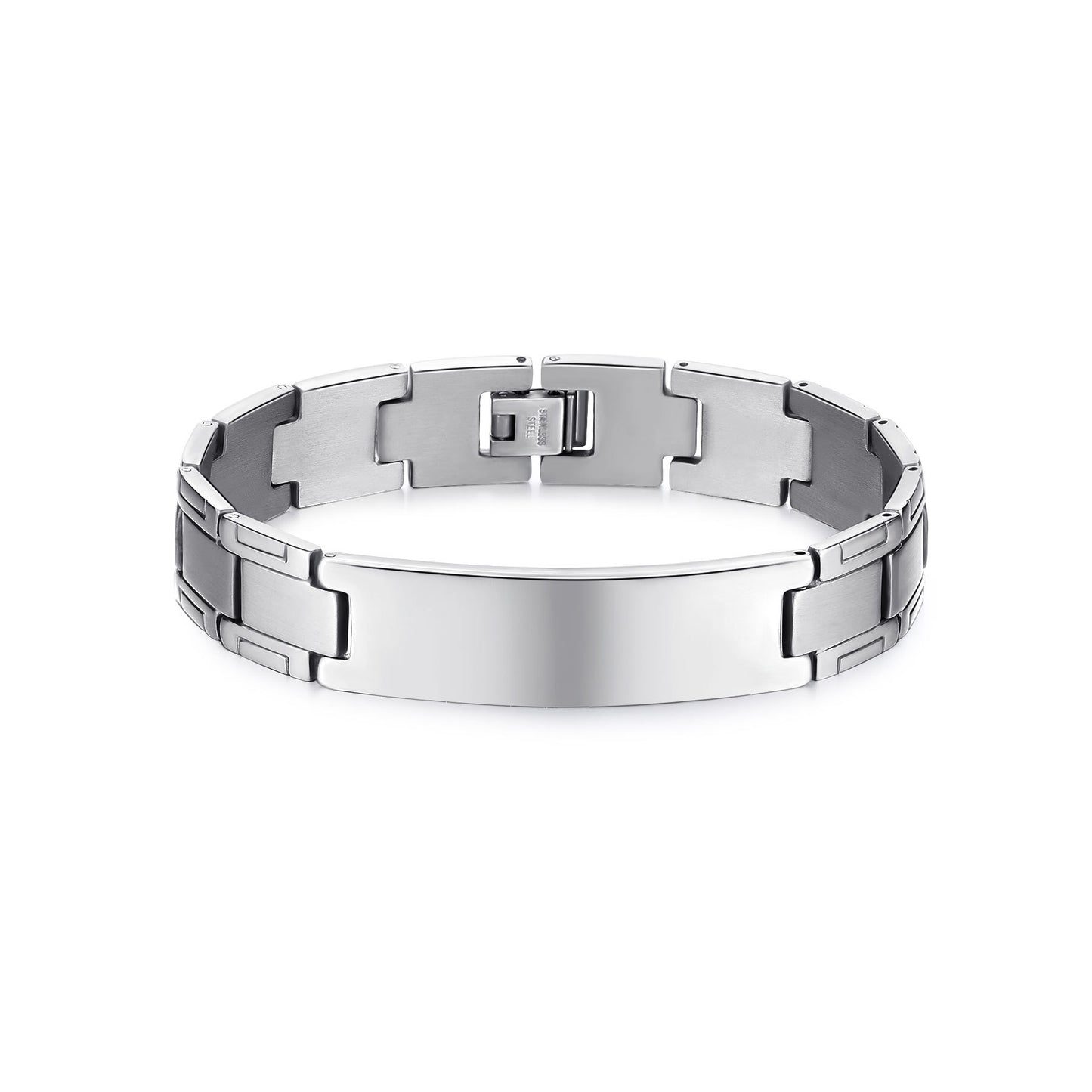 Strap Titanium Steel Personality Lettering Fashion Stainless Couple Watch Bracelet