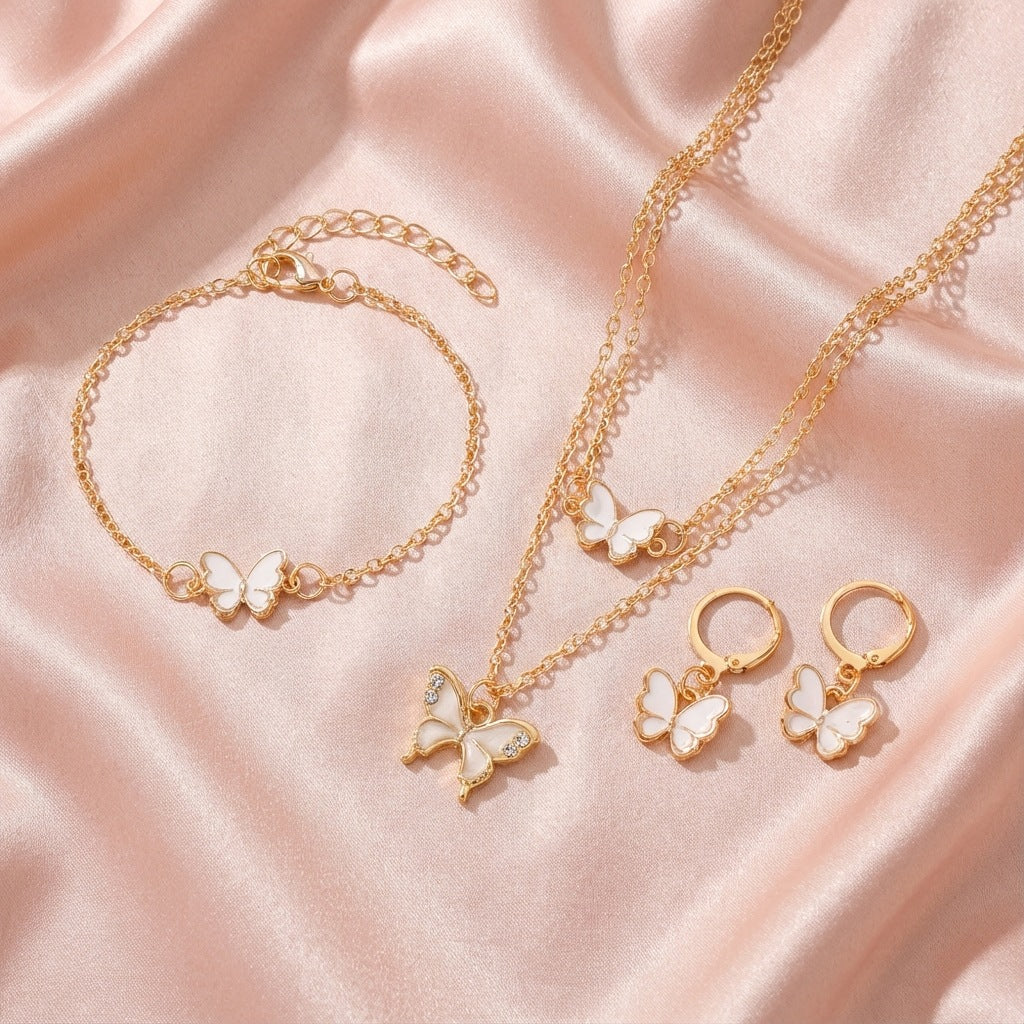 Exquisite Light Luxury Butterfly Niche High Necklace