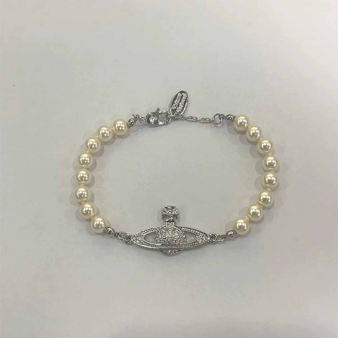 Queen Mother Saturn Pearl High Sense Niche Bracelets