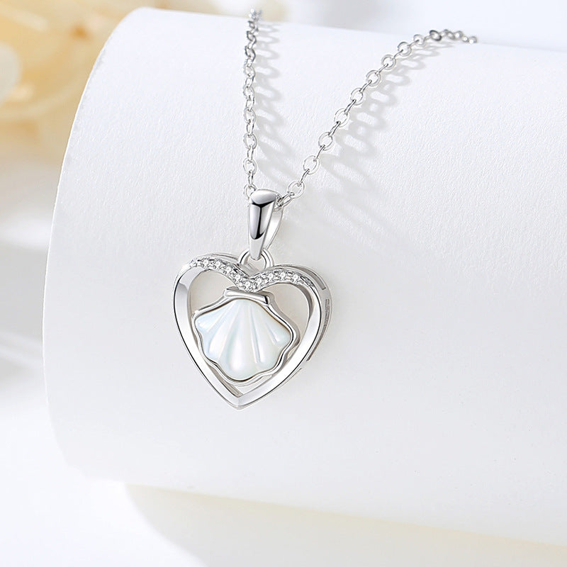 Women's One Quilt Sterling Sier Heart Has You Necklaces