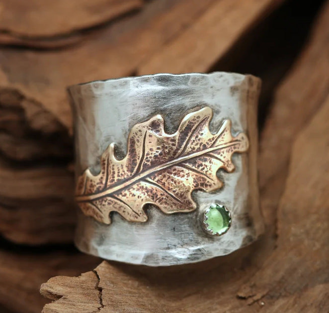 Simple Personality Bee Flower Butterfly Engagement Ring