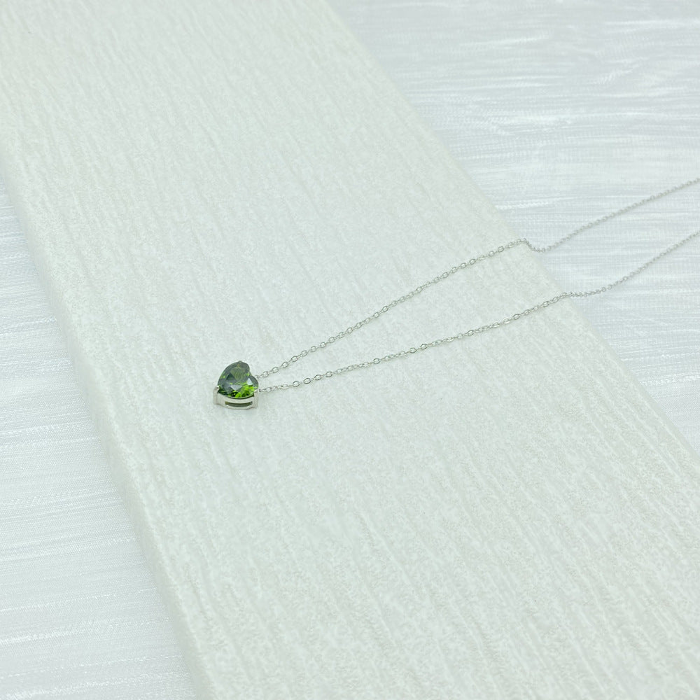 Diamond Love Twee Constellations Titanium Steel Material Does Necklace
