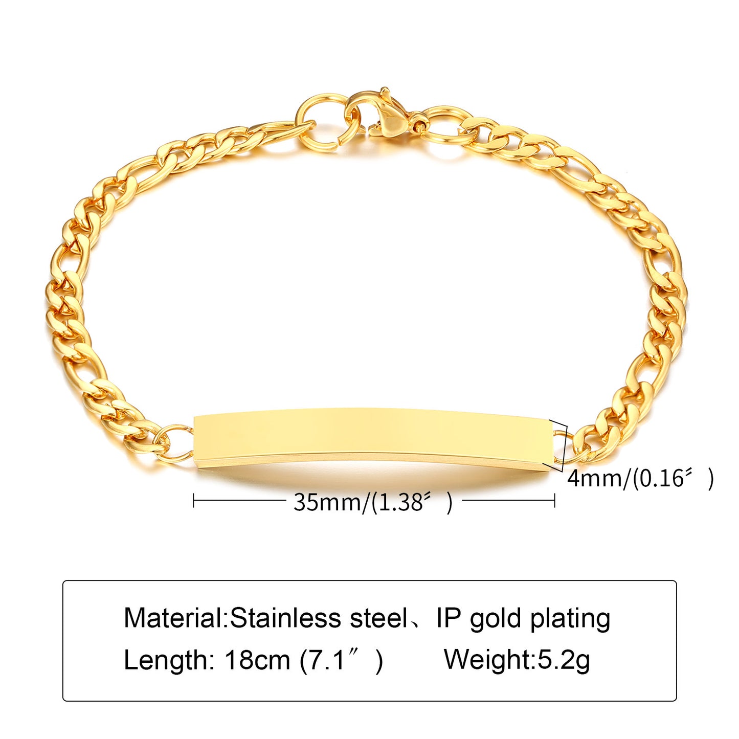 Steel Curved Female Titanium Korean Jewelry Bracelets