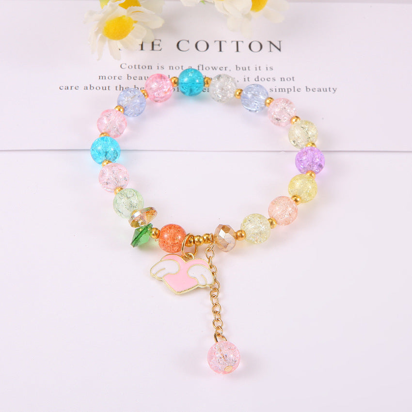 Bracelets Mori d'été simples et mignons pour enfants, Style féminin