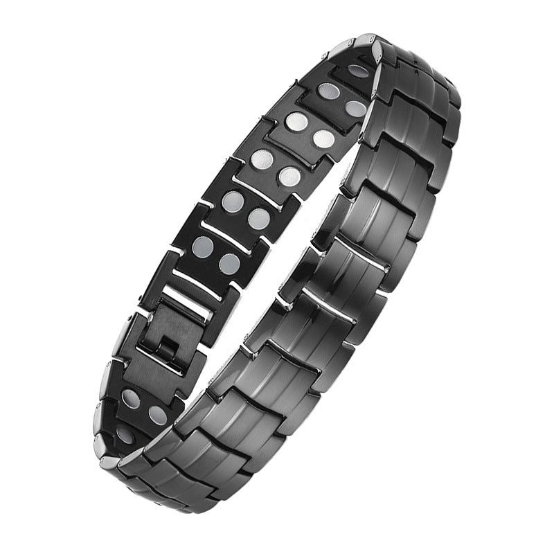 Men's Fashion Simple Back Of Turtle Magnetic Anion Bracelets