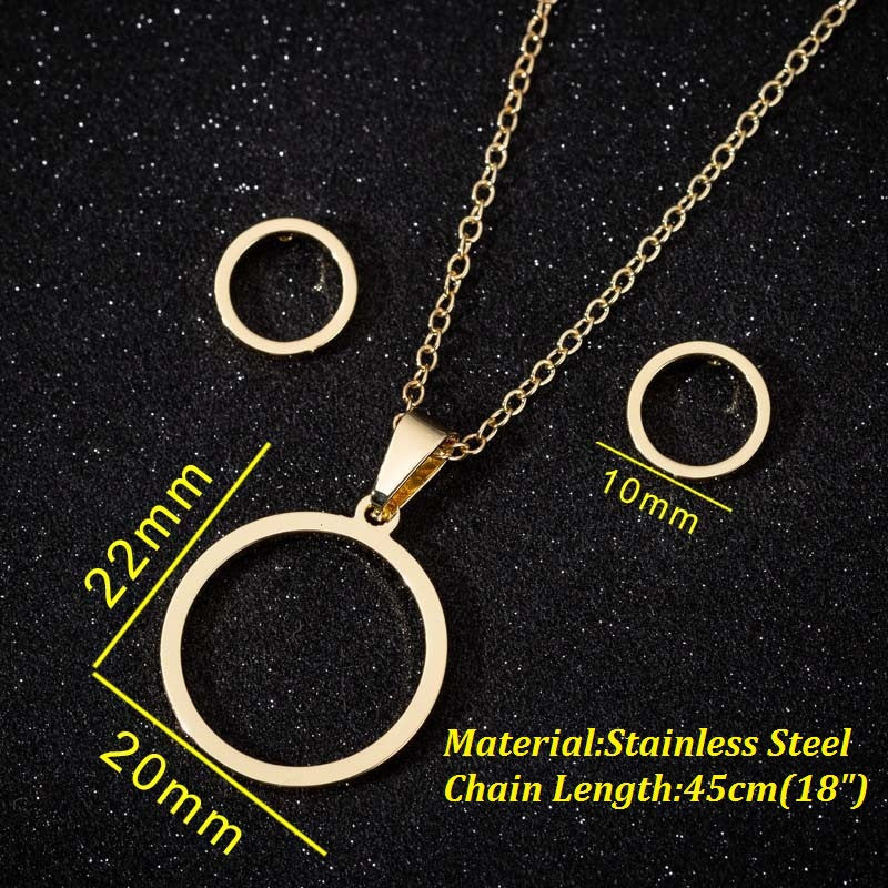 Women's & Men's Small Animal Cat Ear Three-piece Necklaces