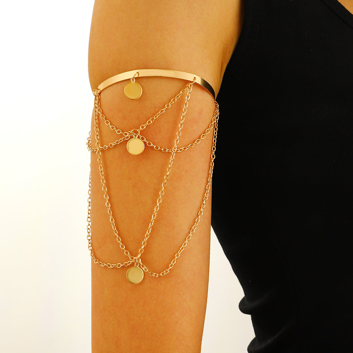 Chain Strip Armband High-grade Exquisite Versatile Opening Bracelets