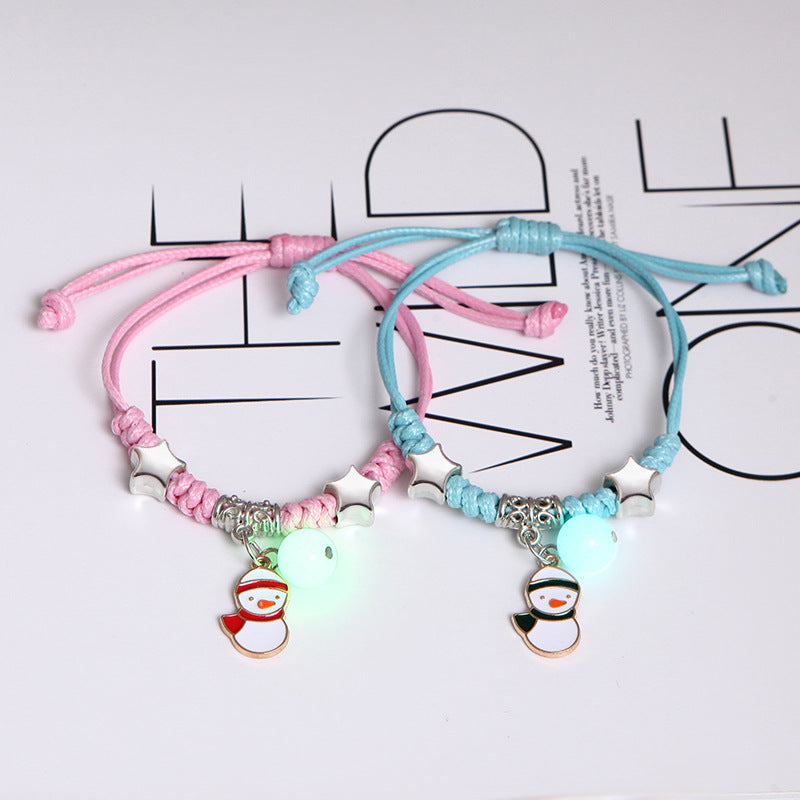 Cute Heart Girlfriends Two Korean Style Bracelets