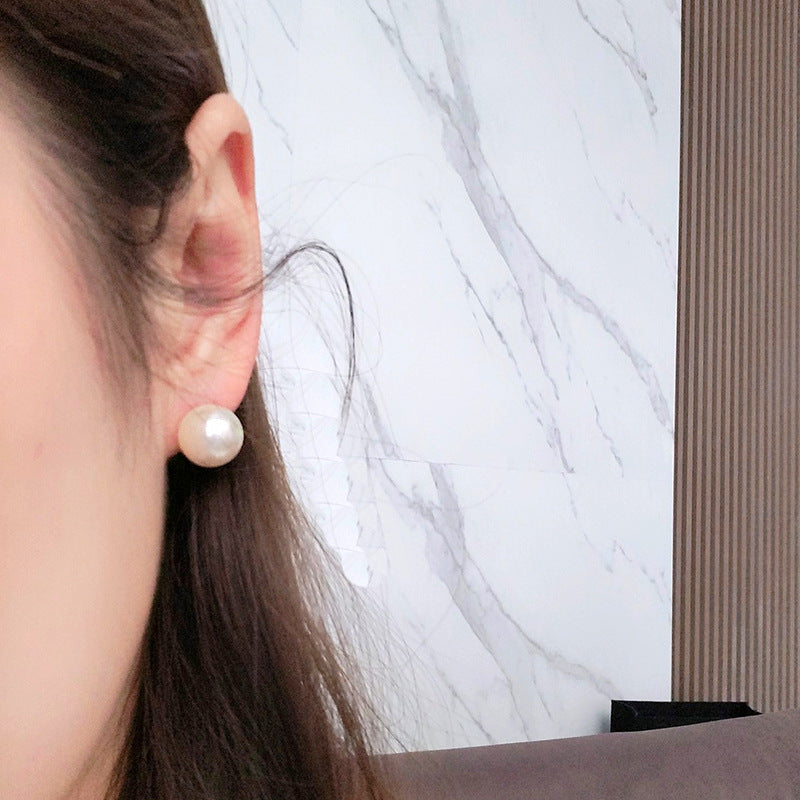 Boucles d'oreilles de tempérament d'accessoires mignons à la mode d'oreille de perle