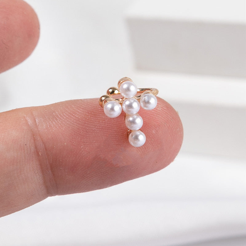 Pearl Bone Creative Style Simplicity Minimalism Super Ear Clip
