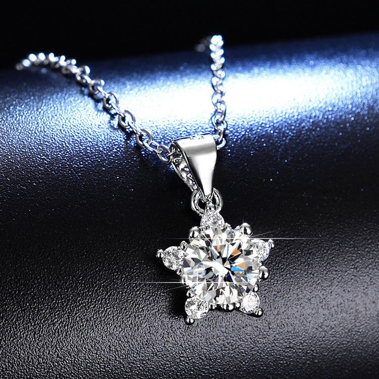 Live Streaming On Imitation Moissanite Swan Necklaces