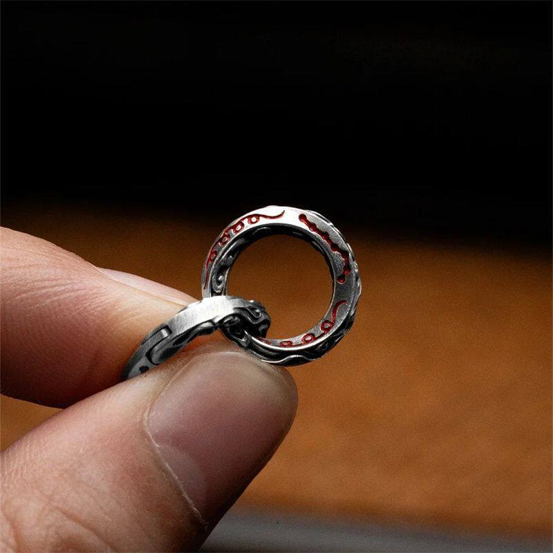 Tao Series National Style Traditional Culture Retro Stepping High-grade Handmade Rings