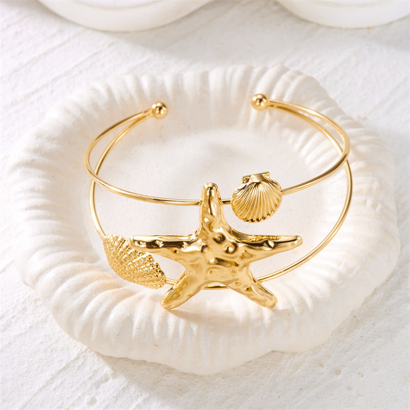 Armband Starfish Shell Fashion Design Personality Style Bracelets